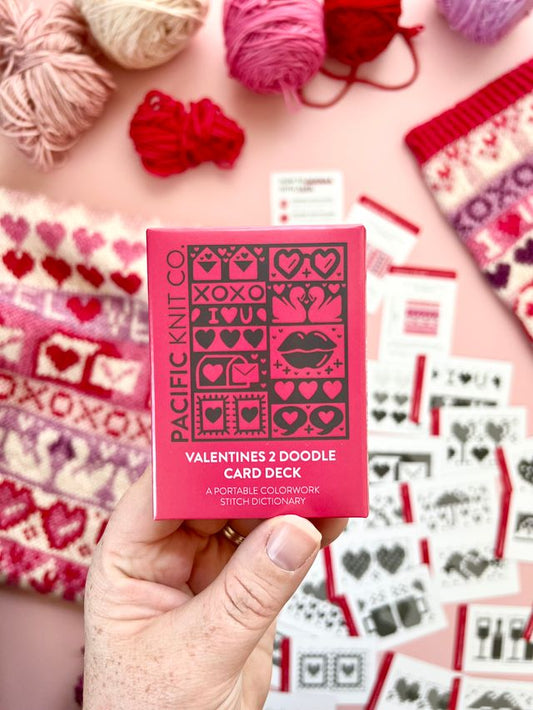 VALENTINES 2 EXPANSION DOODLE DECK BY PACIFIC KNIT CO.