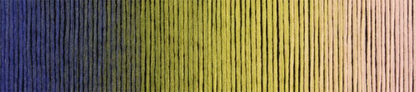 Image shows colour palette for  Schoppel Gradient DK yarn colourway  2336 Woman in the Woods/Waldfrau in shades of blue, green and neutral.